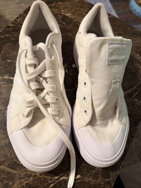 adidas Women's Cream Canvas Sneakers